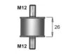 DAF 1405498 Rubber Strip, exhaust system